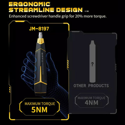 JAKEMY JM-8197 16 in 1 Manual Magnetic High Hardness Precision Screwdriver - Screwdriver Set by JAKEMY | Online Shopping UK | buy2fix