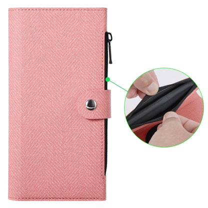 For iPhone 16 ViLi GBS Series MagSafe Magnetic RFID Leather Flip Phone Case(Pink) - iPhone 16 Cases by ViLi | Online Shopping UK | buy2fix