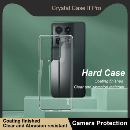 For Motorola Edge 50 Ultra 5G imak Wing II Wear-resisting Crystal Protective Case - Motorola Cases by imak | Online Shopping UK | buy2fix