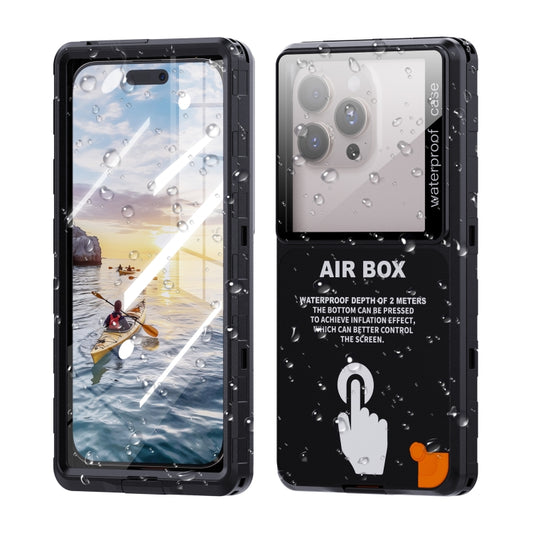 RedPepper Air Box Max 6.9 IP68 Waterproof Phone Case for 6.9 inch Phone(Black) - Waterproof Bag by RedPepper | Online Shopping UK | buy2fix