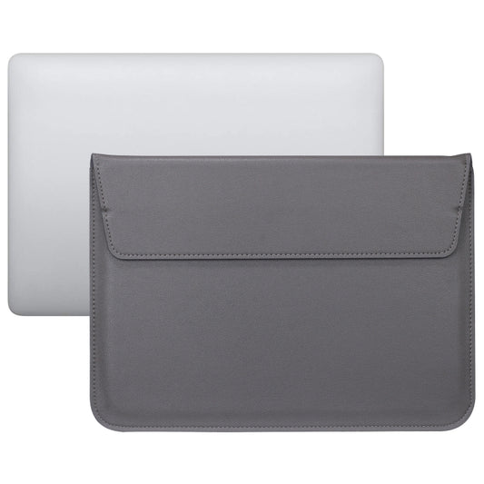 PU Leather Ultra-thin Envelope Bag Laptop Bag for MacBook Air / Pro 11 inch, with Stand Function(Space Gray) - Protective Bags by buy2fix | Online Shopping UK | buy2fix