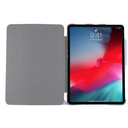 Silk Texture Flip Magnetic PU Leather Smart Case with Three-folding Holder For iPad Air 11 2024 / Air 2022 / 2020 10.9(Blue Sky) - iPad Air (2022) / (2020) 10.9 Cases by buy2fix | Online Shopping UK | buy2fix