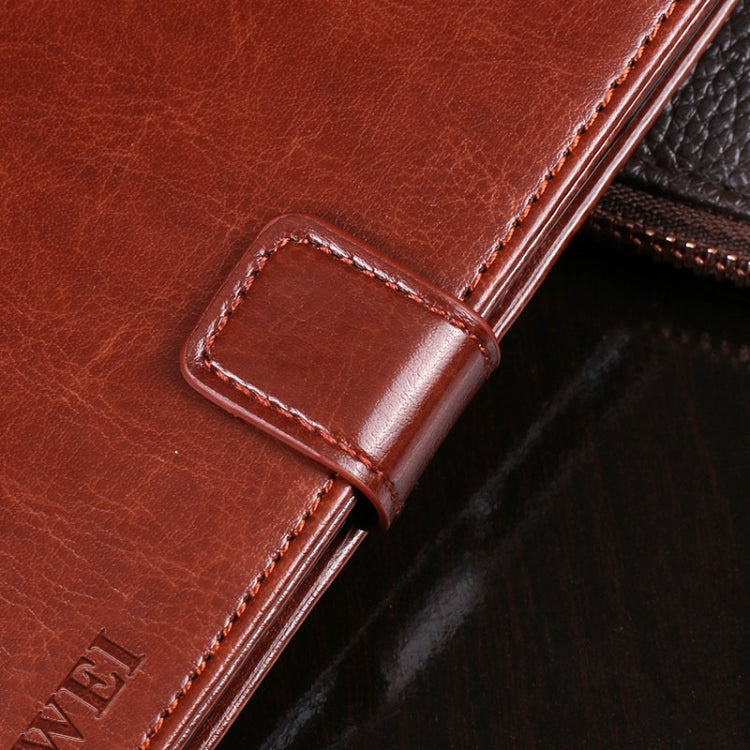 For Blackview BV9900 Pro idewei Crazy Horse Texture Horizontal Flip Leather Case with Holder & Card Slots & Wallet(Brown) - More Brand by idewei | Online Shopping UK | buy2fix