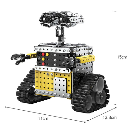 MoFun SW(RC)009 DIY Stainless Steel Assembly Remote Control Robot Interactive Intelligence Toy - RC Robots by MoFun | Online Shopping UK | buy2fix