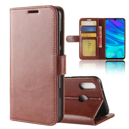 R64 Texture Single Fold Horizontal Flip Leather Case for Huawei P30 Lite, with Holder & Wallet & Card Slots & Photo Frame (Brown) - Huawei Cases by buy2fix | Online Shopping UK | buy2fix