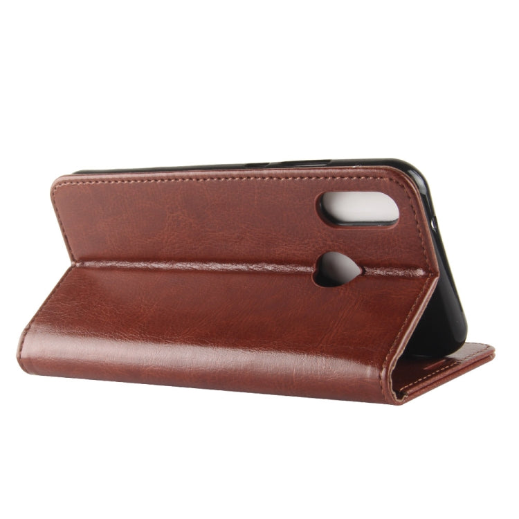 R64 Texture Single Fold Horizontal Flip Leather Case for Huawei P30 Lite, with Holder & Wallet & Card Slots & Photo Frame (Brown) - Huawei Cases by buy2fix | Online Shopping UK | buy2fix