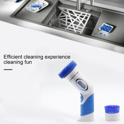 Kitchen Bathroom Electric Handheld Washing Cleaner Machine Oil Stain Cleaning Brush Household Cleaning Tool - Cleaning Tools by buy2fix | Online Shopping UK | buy2fix