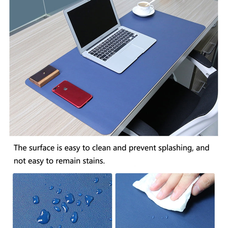 Multifunction Business PU Leather Mouse Pad Keyboard Pad Table Mat Computer Desk Mat, Size: 120 x 60cm(Green) - Desk Pads by buy2fix | Online Shopping UK | buy2fix