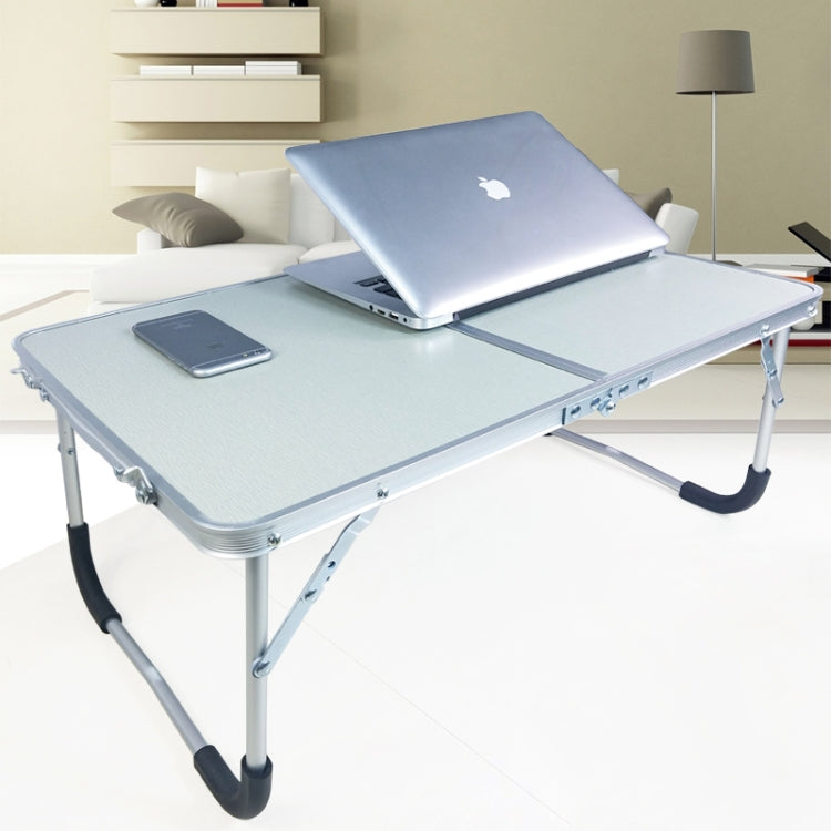 Rubber Mat Adjustable Portable Laptop Table Folding Stand Computer Reading Desk Bed Tray - Laptop Stand by buy2fix | Online Shopping UK | buy2fix
