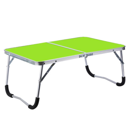Rubber Mat Adjustable Portable Laptop Table Folding Stand Computer Reading Desk Bed Tray (Green) - Laptop Stand by buy2fix | Online Shopping UK | buy2fix