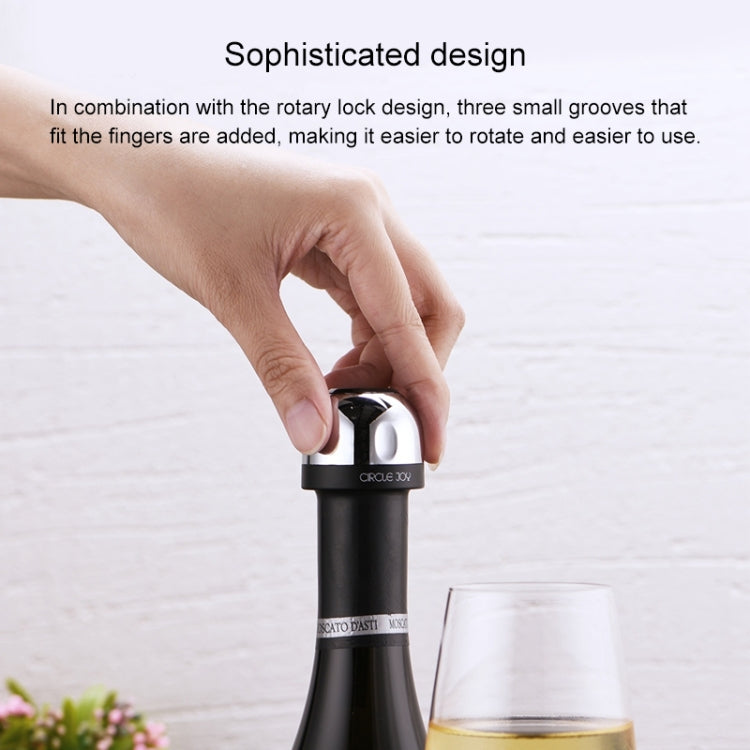 Original Xiaomi Youpin Circle Joy CJ-JS02 Mini Portable Champagne Sparkling Wine Bottle Stopper Plugger - Bottle Stopper by Xiaomi | Online Shopping UK | buy2fix