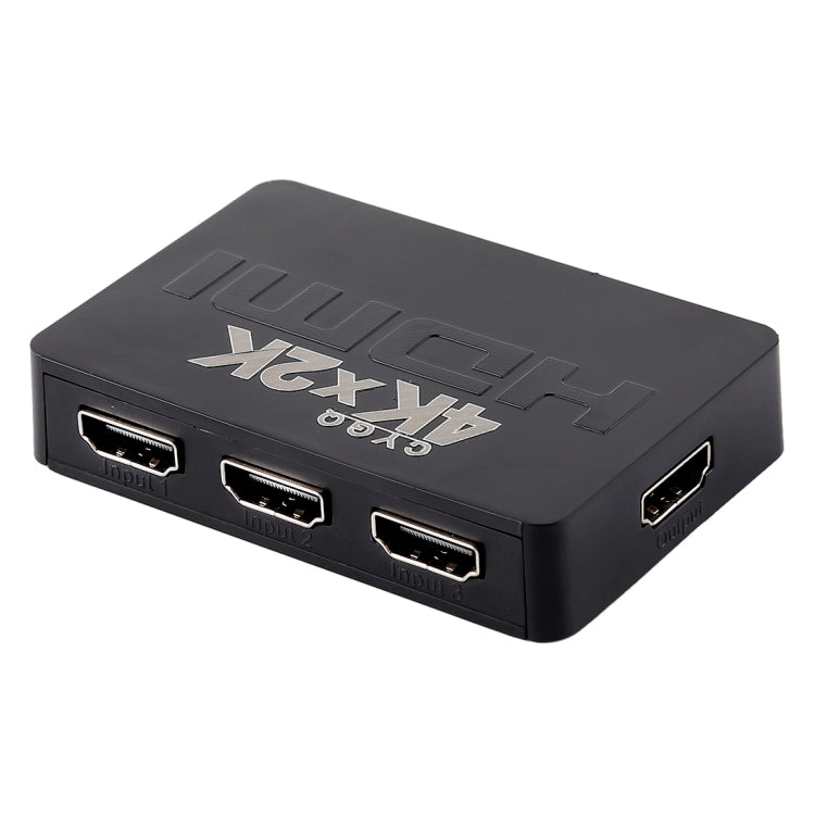 4K 3 Ports HDMI Switch with Remote Control - Switch by buy2fix | Online Shopping UK | buy2fix