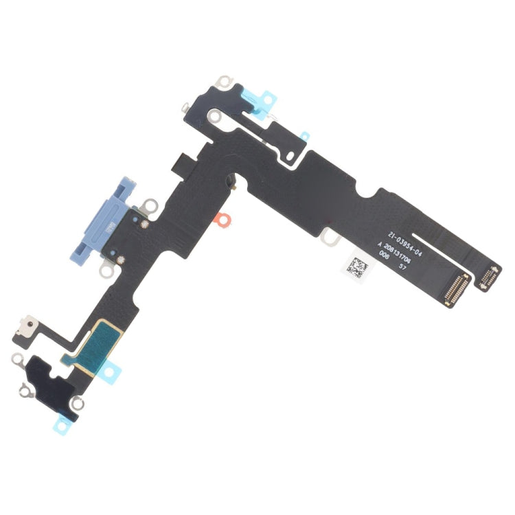 For iPhone 14 Plus Original Charging Port Flex Cable (Blue) - Flex Cable by buy2fix | Online Shopping UK | buy2fix