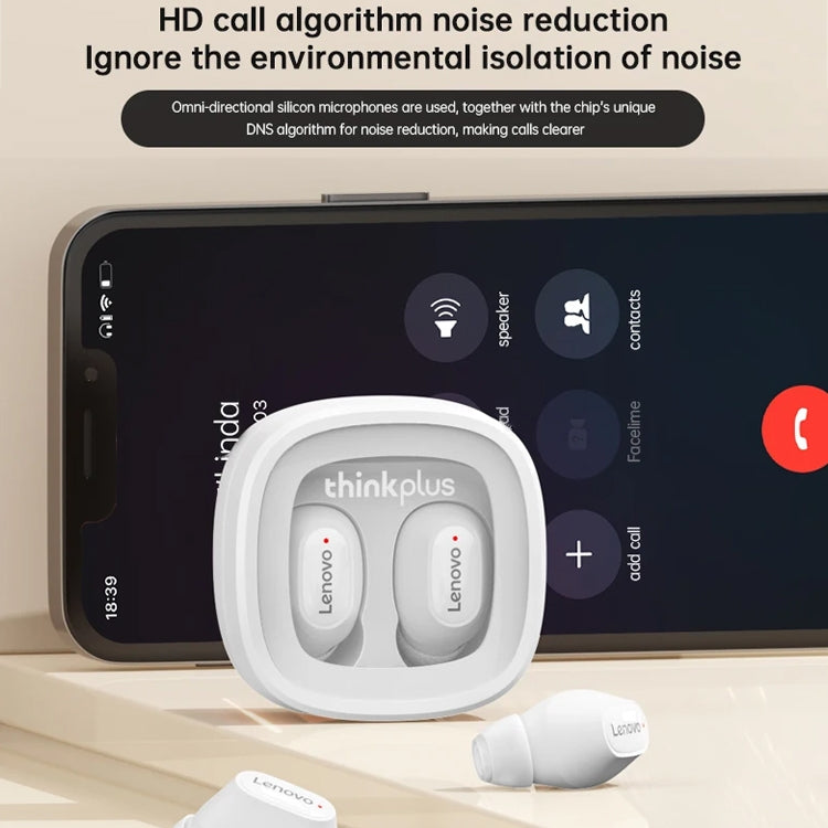 Lenovo XT62 Bluetooth 5.3 In-Ear Noise Reduction Wireless Bluetooth Earphone (Pink) - Bluetooth Earphone by Lenovo | Online Shopping UK | buy2fix