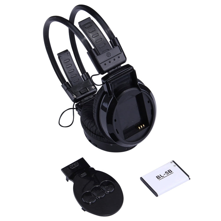 SH-S1 Folding Stereo HiFi Wireless Sports Headphone Headset with LCD Screen to Display Track Information & SD / TF Card, For Smart Phones & iPad & Laptop & Notebook & MP3 or Other Audio Devices(Black) - Headset & Headphone by buy2fix | Online Shopping UK | buy2fix