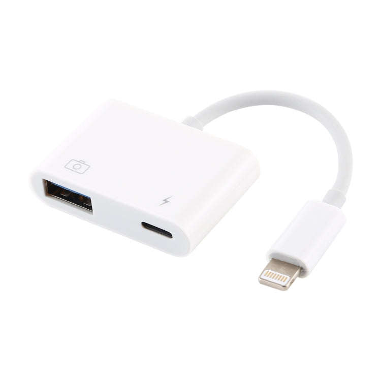 NK101 8 Pin to USB Camera Reader Adapter, Compatible with IOS 9.1 and Above Systems - Converter & Adapter by buy2fix | Online Shopping UK | buy2fix