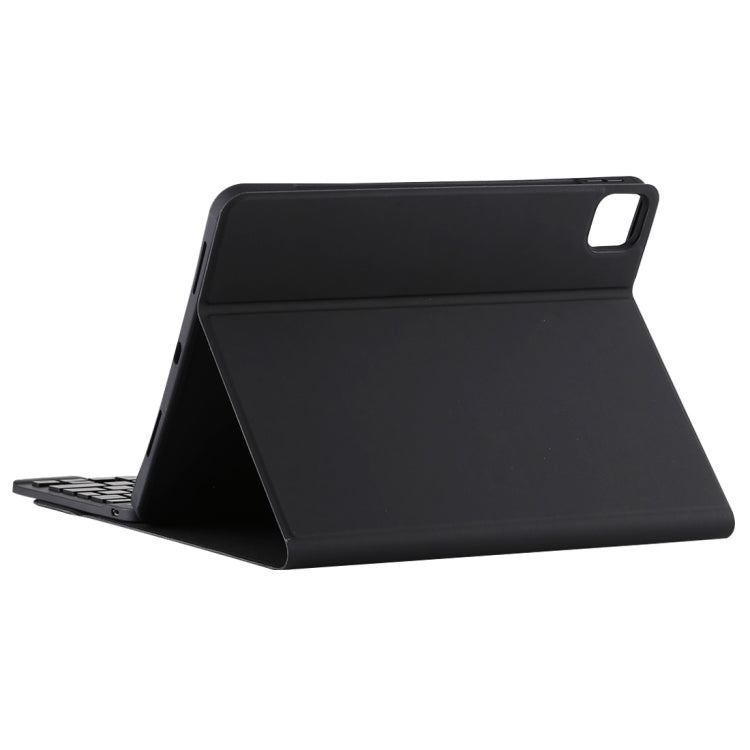 TG11BCS Detachable Bluetooth Black Keyboard Microfiber Leather Tablet Case for iPad Pro 11 inch (2020), with Backlight & Touchpad & Pen Slot & Holder (Black) - For iPad Pro by buy2fix | Online Shopping UK | buy2fix