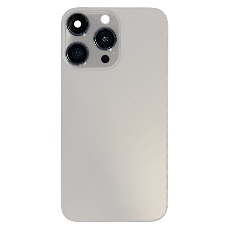 Back Cover with Appearance Imitation of iP15 Pro for iPhone XR(Titanium Gray) - Back Cover by buy2fix | Online Shopping UK | buy2fix