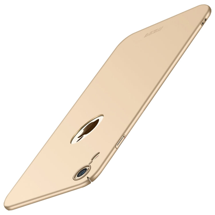 For iPhone XR MOFI Frosted PC Ultra-thin Full Coverage Case (Gold) - More iPhone Cases by MOFI | Online Shopping UK | buy2fix