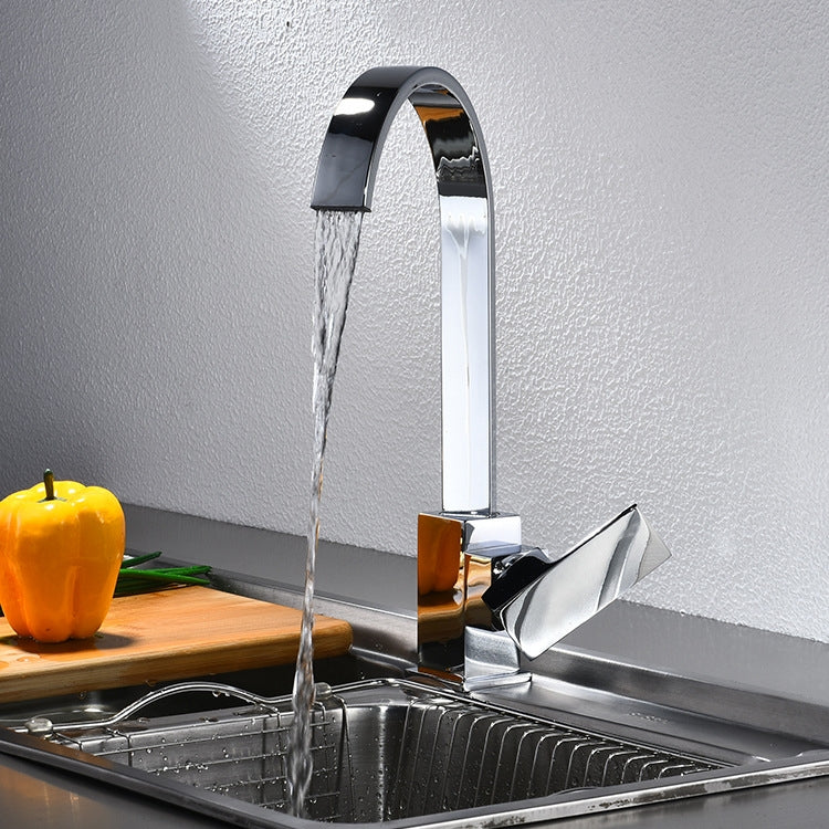 Rotatable Faucet Sinks Cold And Hot Water Tap, CN Plug - Faucets & Accessories by buy2fix | Online Shopping UK | buy2fix