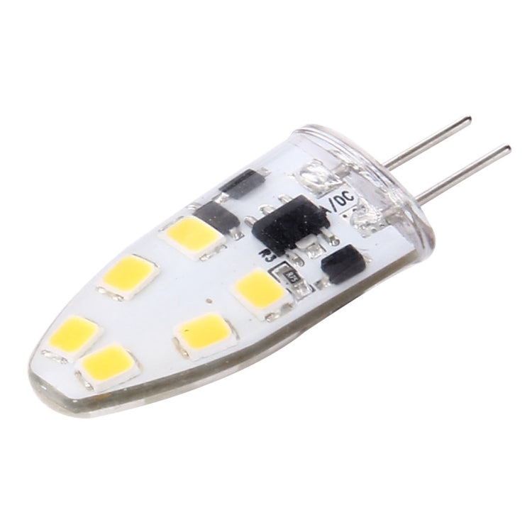 G4 2W 180LM Corn Light Bulb, 12 LED SMD 2835 Silicone, DC 12V, Big Size: 3.9x1.4x0.9cm(Warm White) - LED Blubs & Tubes by buy2fix | Online Shopping UK | buy2fix