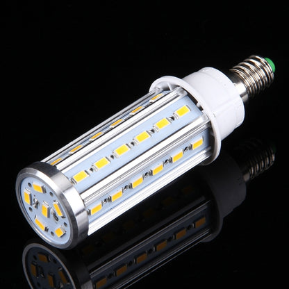 10W Aluminum Corn Light Bulb, E14 880LM 42 LED SMD 5730, AC 85-265V(White Light) - LED Blubs & Tubes by buy2fix | Online Shopping UK | buy2fix
