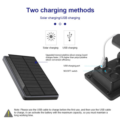 SZ-16008 Solar Mosquito Killer Light Outdoor IP65 Waterproof LED Landscape Garden Ground Plug Mosquito Trap Decorative Lawn Lamp - Solar Lights by buy2fix | Online Shopping UK | buy2fix