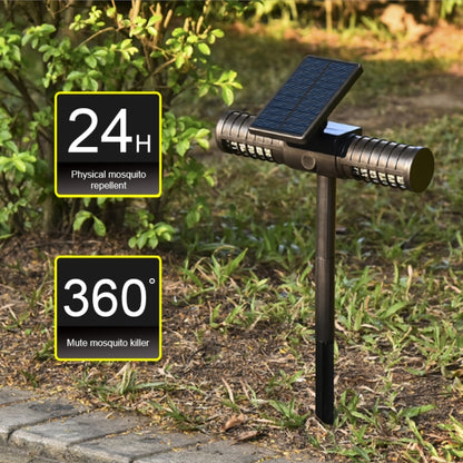 SZ-16008 Solar Mosquito Killer Light Outdoor IP65 Waterproof LED Landscape Garden Ground Plug Mosquito Trap Decorative Lawn Lamp - Solar Lights by buy2fix | Online Shopping UK | buy2fix