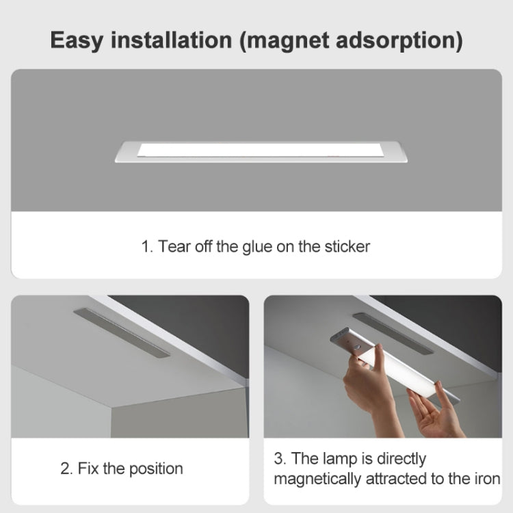 Original Xiaomi Youpin EZVALO 1W Wireless Light Sensor + Human Body Sensor Light, 5000K White Light, 30cm Length - Sensor LED Lights by Xiaomi | Online Shopping UK | buy2fix