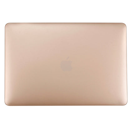 For 2016 New Macbook Pro 13.3 inch A1706 & A1708 Laptop PC + Metal Oil Surface Protective Case (Gold) - MacBook Pro Cases by buy2fix | Online Shopping UK | buy2fix