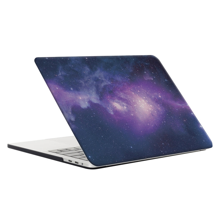 For 2016 New Macbook Pro 13.3 inch A1706 & A1708 Blue Starry Sky Pattern Laptop Water Decals PC Protective Case - MacBook Pro Cases by buy2fix | Online Shopping UK | buy2fix