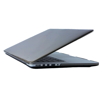 For 2016 New Macbook Pro 13.3 inch A1706 & A1708 Laptop Crystal PC Protective Case(Grey) - MacBook Pro Cases by buy2fix | Online Shopping UK | buy2fix