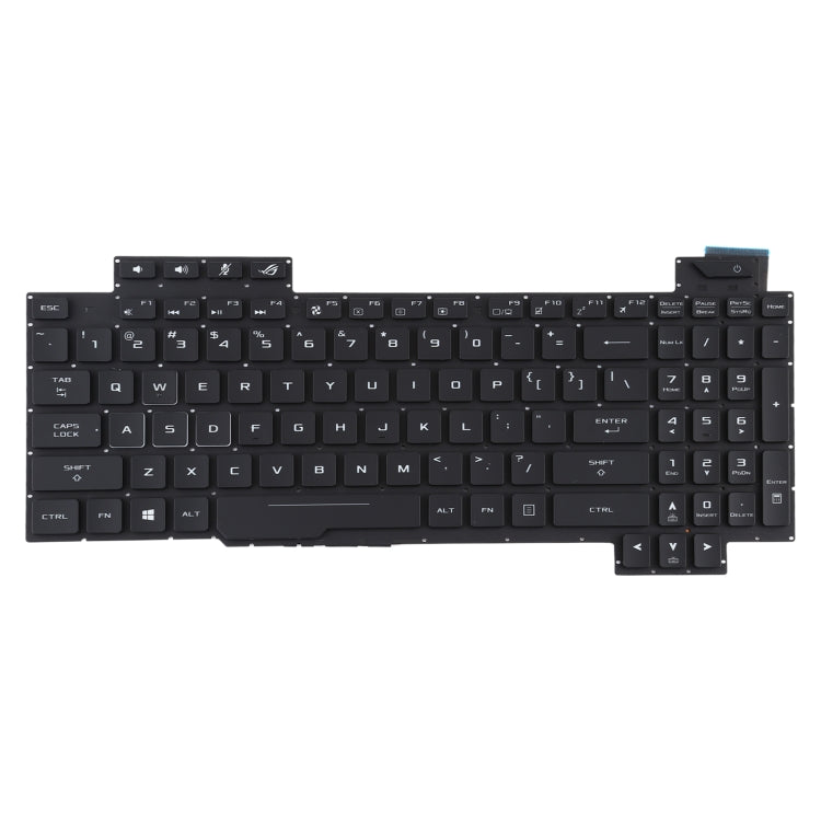 US Version Keyboard with Keyboard Backlight for Asus ROG Strix GL503 GL703 GL503V GL503VD GL503VD-DB71 GL503VD-DB74 GL503VM GL503VS - Replacement Keyboards by buy2fix | Online Shopping UK | buy2fix