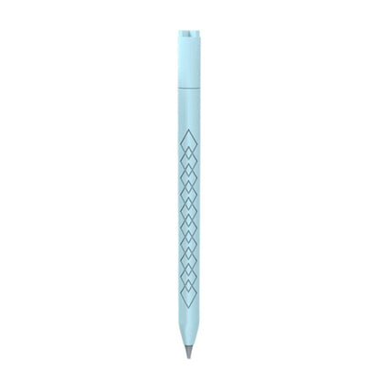 For Apple Pencil (USB-C) Diamond Pattern Silicone Stylus Pen Protective Case (Sky Blue) - Pencil Accessories by buy2fix | Online Shopping UK | buy2fix