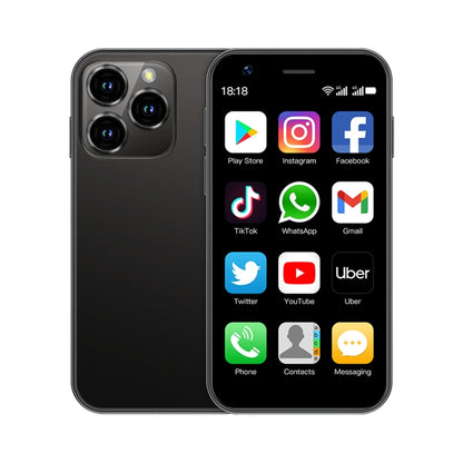 SOYES XS16, 3GB+64GB, 3.0 inch Android 10.0 MTK6737 Quad Core, Bluetooth, WiFi, Network: 4G, Dual SIM, Support Google Play Store (Black) - SOYES by SOYES | Online Shopping UK | buy2fix