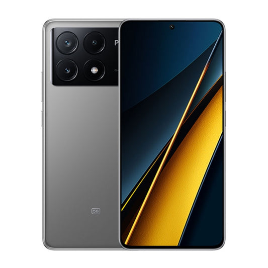 Xiaomi POCO X6 Pro Global, 12GB+512GB, In-screen Fingerprint, 6.67 inch Xiaomi HyperOS MediaTek Dimensity 8300-Ultra Octa Core 3.35GHz, NFC, Network: 5G (Grey) - Xiaomi MI by Xiaomi | Online Shopping UK | buy2fix