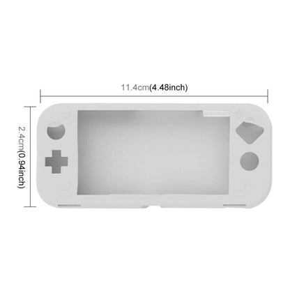 IPLAY Game Host Silicone Full Coverage Protective Case with Screen Protector for Switch Lite(Transparent) - Cases by iplay | Online Shopping UK | buy2fix