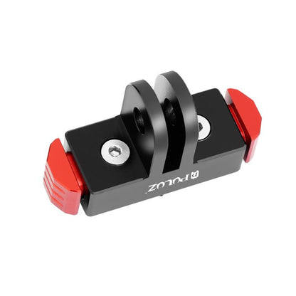 For GoPro HERO13 Black  PULUZ Magnetic Quick Release Base Mount (Black Red) - Connection Mount by PULUZ | Online Shopping UK | buy2fix