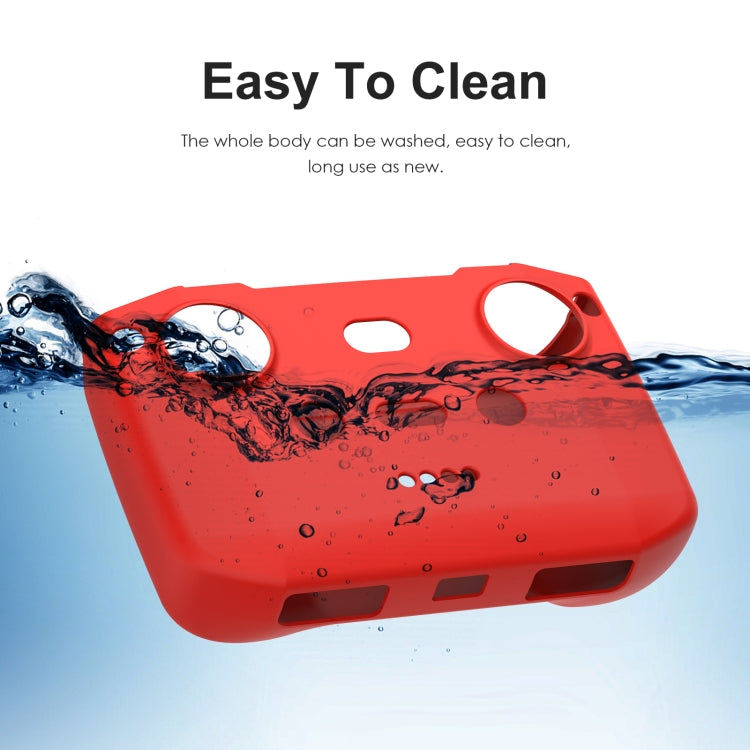 PULUZ Shockproof Anti-scratch Silicone Case For DJI Neo / Mini 3 / 3 Pro / Mavic 3 / Air 2S / Mini 2 RC-N2 / RC-N1 / RC-N3 Remote Control(Red) - Cases & Bags by PULUZ | Online Shopping UK | buy2fix