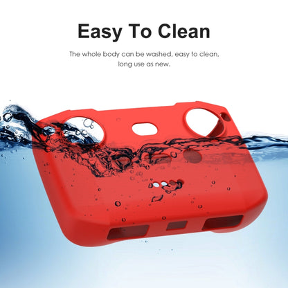 PULUZ Shockproof Anti-scratch Silicone Case For DJI Neo / Mini 3 / 3 Pro / Mavic 3 / Air 2S / Mini 2 RC-N2 / RC-N1 / RC-N3 Remote Control(Red) - Cases & Bags by PULUZ | Online Shopping UK | buy2fix