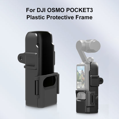 For DJI OSMO Pocket 3 PULUZ Protection Frame Expansion Adapter Bracket (Black) - Mount & Holder by PULUZ | Online Shopping UK | buy2fix