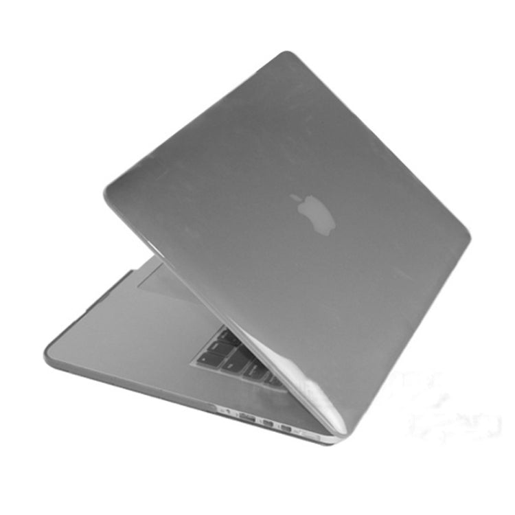 Hard Crystal Protective Case for Macbook Pro Retina 15.4 inch(Grey) - MacBook Pro Cases by buy2fix | Online Shopping UK | buy2fix