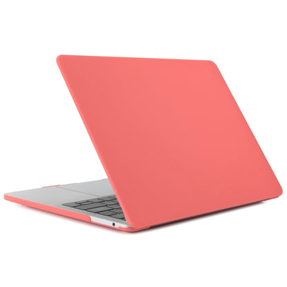 Laptop Translucent Frosted Hard Plastic Protective Case for Macbook 12 inch(Coral Red) - MacBook Pro Cases by buy2fix | Online Shopping UK | buy2fix