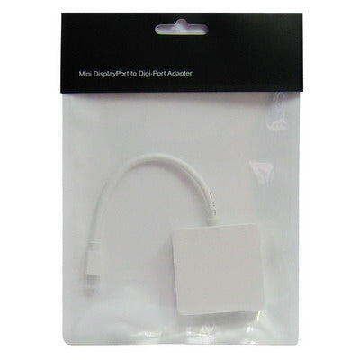 Mini DisplayPort to DVI, DisplayPort, HDMI Port for Apple(White) - Cable & Adapter by buy2fix | Online Shopping UK | buy2fix