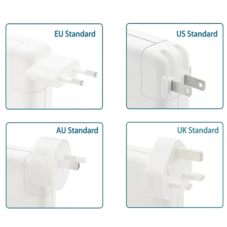 A1435 60W 16.5V 3.65A 5 Pin MagSafe 2 Power Adapter for MacBook, Cable Length: 1.6m, US Plug(White) - Cable & Adapter by buy2fix | Online Shopping UK | buy2fix