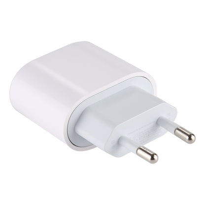 20W Type-C / USB-C PD Fast Charging Power Adapter, EU Plug(White) - USB Charger by buy2fix | Online Shopping UK | buy2fix