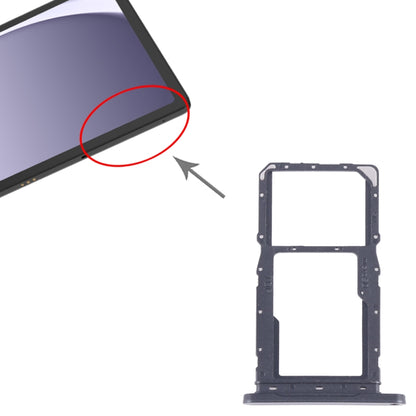 For Samsung Galaxy Tab A9+ 5G SM-X215 Original SIM + Micro SD Card Tray (Grey) - Card Socket by buy2fix | Online Shopping UK | buy2fix