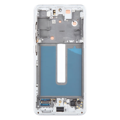 For Samsung Galaxy S21 FE 5G SM-G990B Original LCD Screen Digitizer Full Assembly with Frame (White) - Galaxy S Series Parts by buy2fix | Online Shopping UK | buy2fix