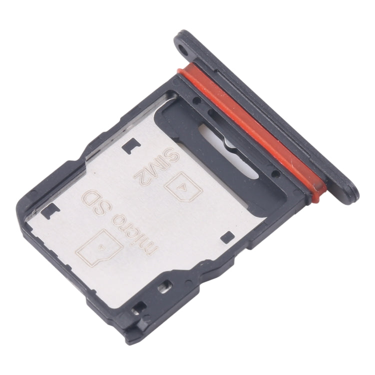 For Samsung Galaxy M55 SM-M556B Original SIM Card Tray + SIM Card Tray / Micro SD Card Tray (Black) - Galaxy M Series Parts by buy2fix | Online Shopping UK | buy2fix