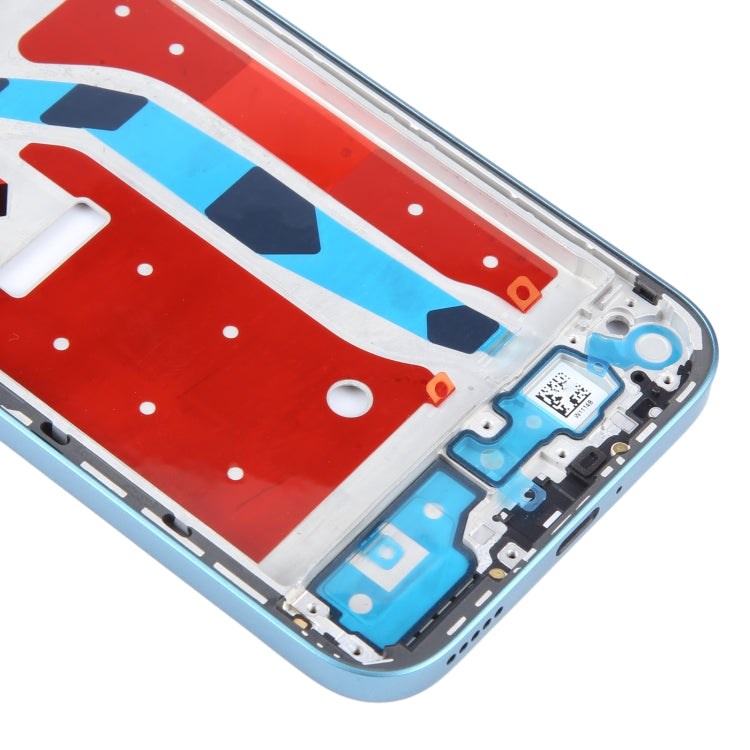 For Honor X8b Original Middle Frame Bezel Plate (Blue) - Full Housing Cover by buy2fix | Online Shopping UK | buy2fix